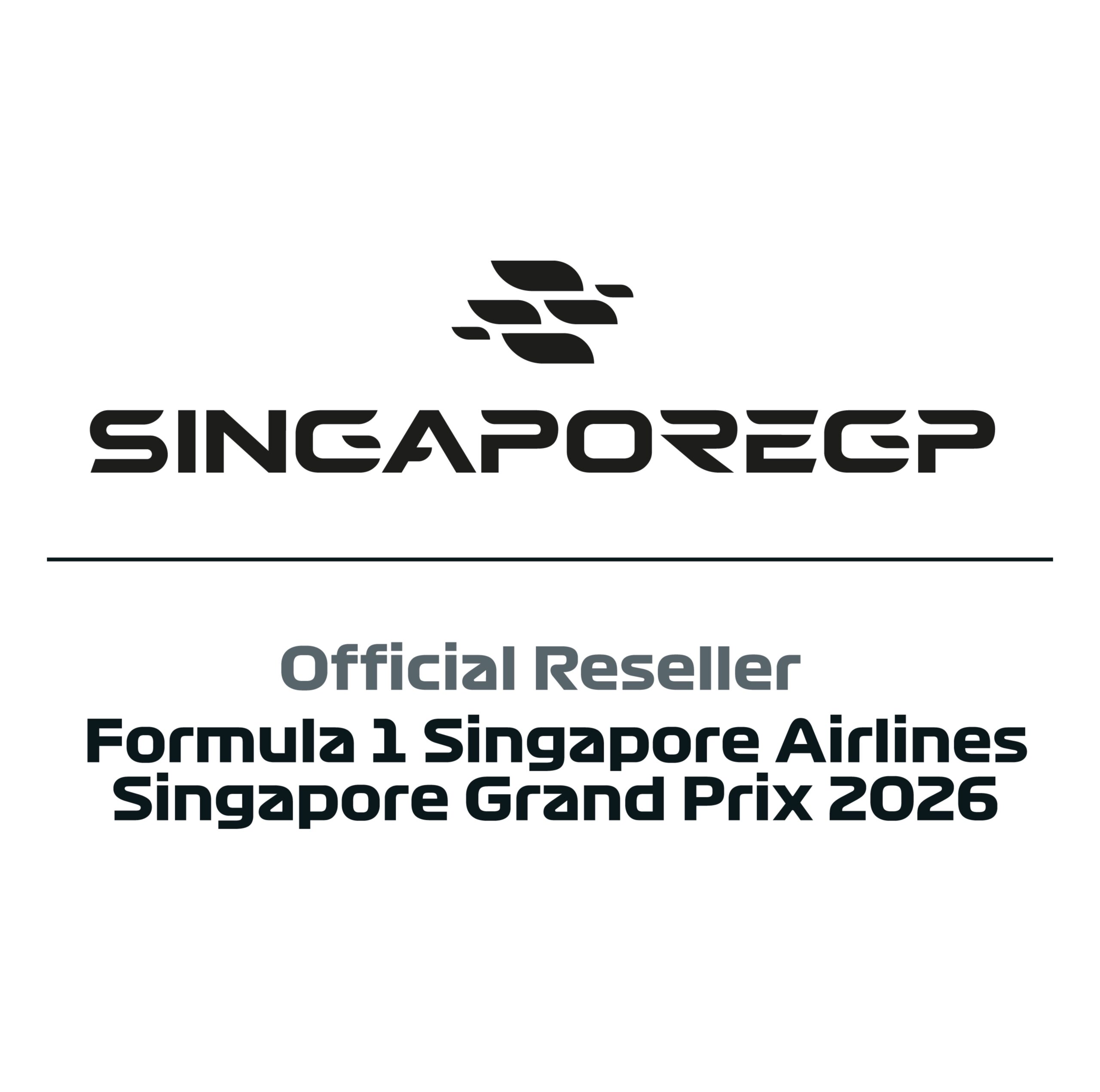 Singapore Grand Prix Official Reseller Logo 2026