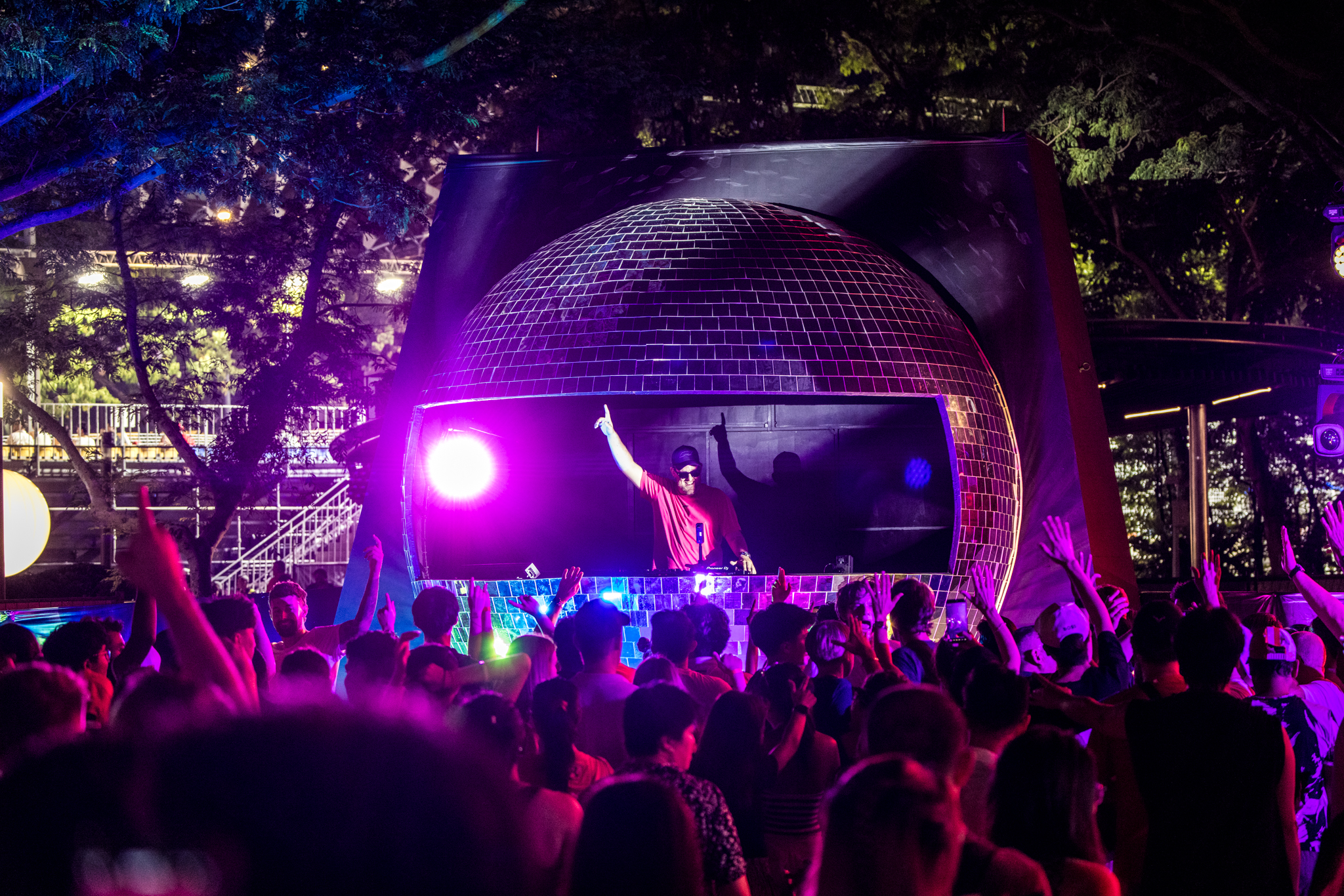 DJs through the night at Downtown